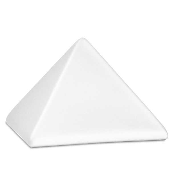 Pyramide Pärlamor | weiß